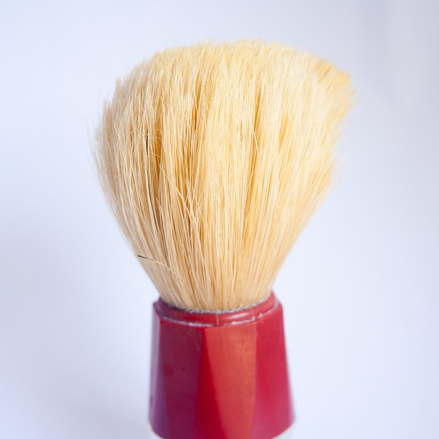 expert beard design shaving portrait